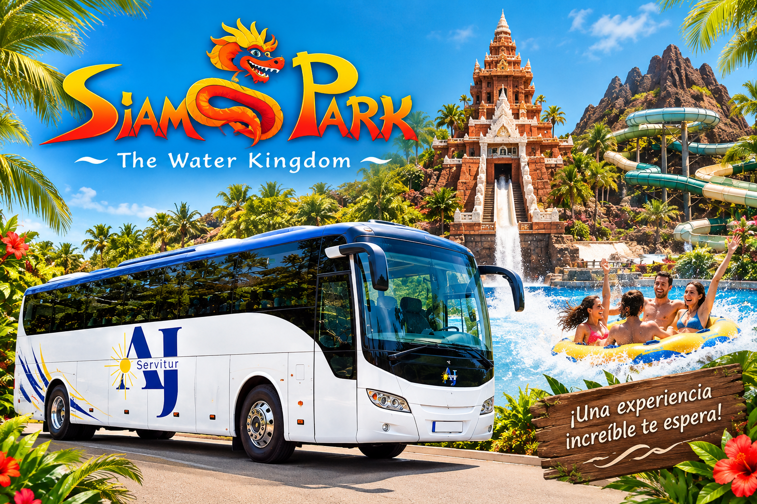 SIAM PARK + BUS